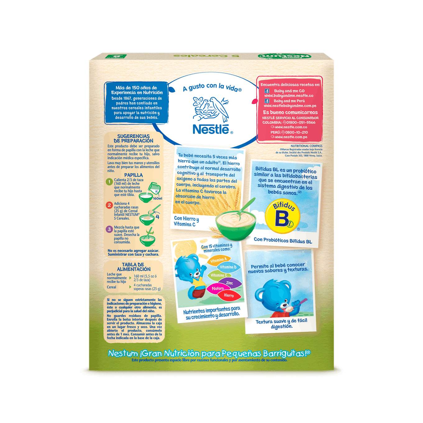 Nestum 5 cereales vista 3