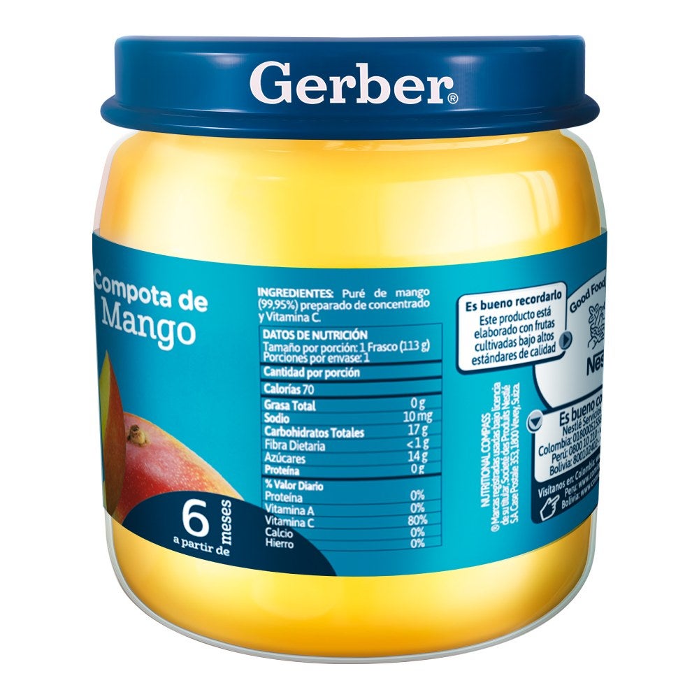 Gerber® Compota Mango
