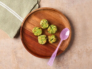 Bolitas de brócoli y espinaca con Nestum®