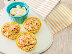 Cupcakes de plátano con Nestum®