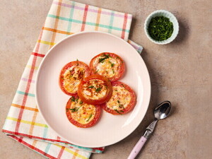 Tortitas de tomate con Nestum®