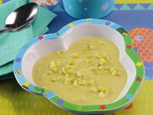 Puré de Habas y Alcachofas