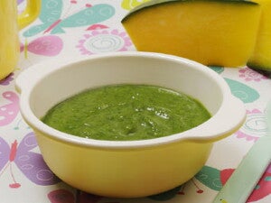 Puré de Espinaca y Zapallo Puré de Espinaca y Zapallo