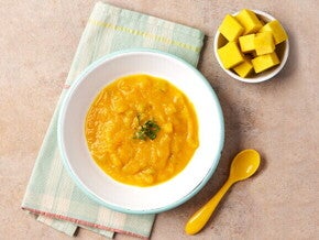 Crema de olluco, zanahoria y zapallo con Nestum®