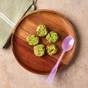 Bolitas de brócoli y espinaca con Nestum® Bolitas de brócoli y espinaca con Nestum®