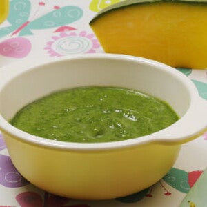 Puré de Espinaca y Zapallo Puré de Espinaca y Zapallo