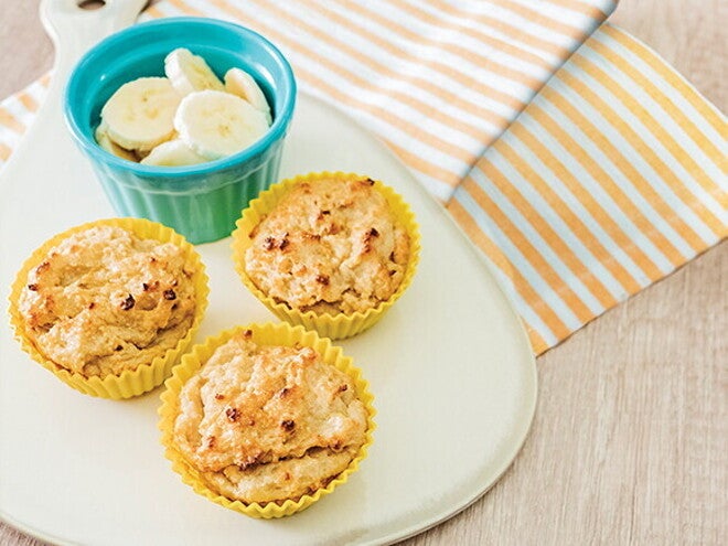 Cupcakes de plátano con Nestum® Cupcakes de plátano con Nestum®