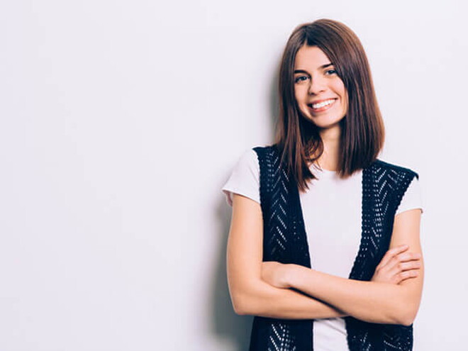 Conoce si puedes quedar embarazada sin ovular mujer sonriendo que quiere quedar embarazada