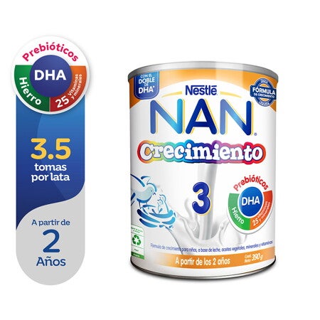 NAN 3 Crecimiento Líquido