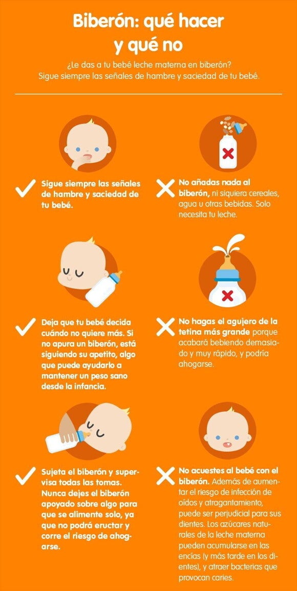 Consejos para dar el biberón al bebé Consejos para dar el biberón al bebé